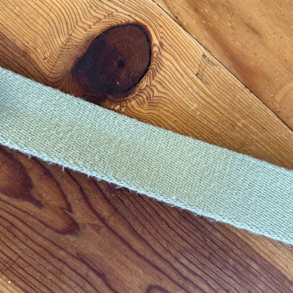 Barrons Hunter Belt Size 36 Hawks Ridge Golf Club Embroidered Green Leather - Picture 5 of 9